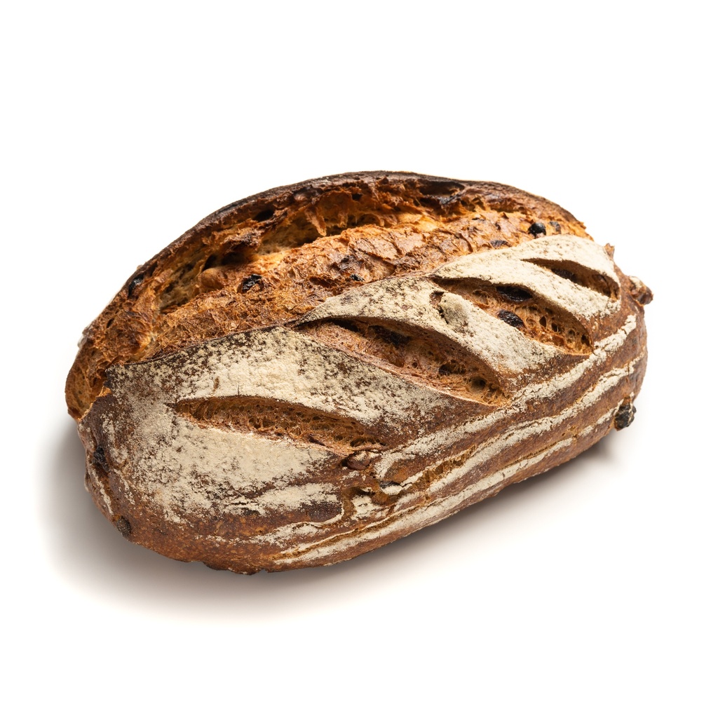 Hogaza especial de pasas y nueces