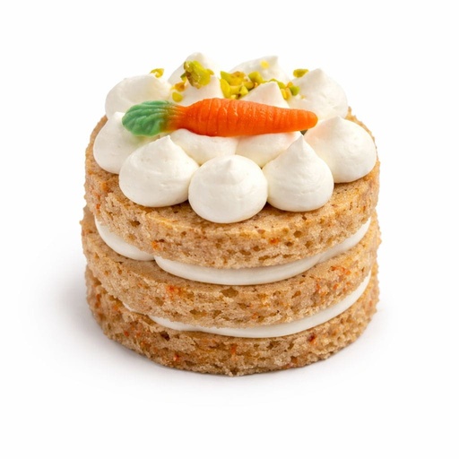 Postre carrot cake 